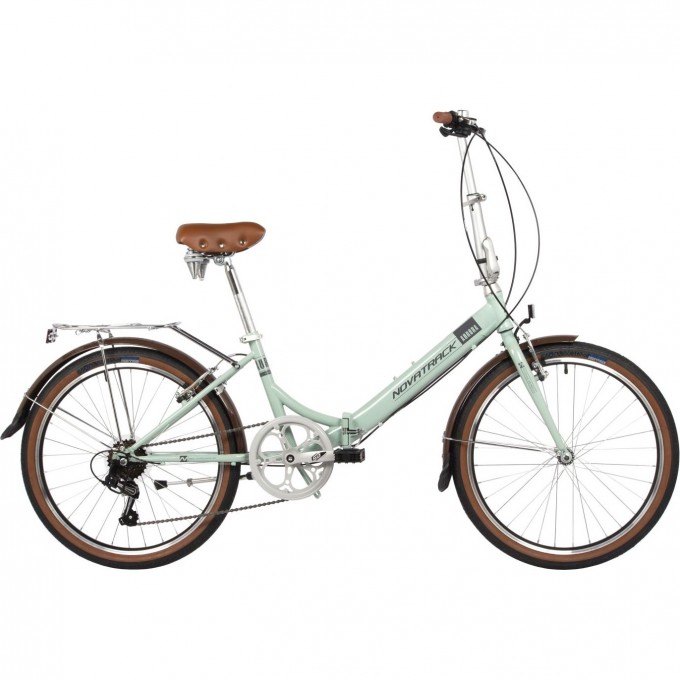 Складной велосипед NOVATRACK AURORA 24" светло-бирюзовый 24FAURORA6S.BL4 Складной велосипед NOVATRACK AURORA 24" светло-бирюзовый 24FAURORA6S.BL4