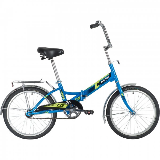 Складной велосипед NOVATRACK TG-20 CLASSIC 1.0 синий 20FTG201.BL20 Складной велосипед NOVATRACK TG-20 CLASSIC 1.0 синий 20FTG201.BL20