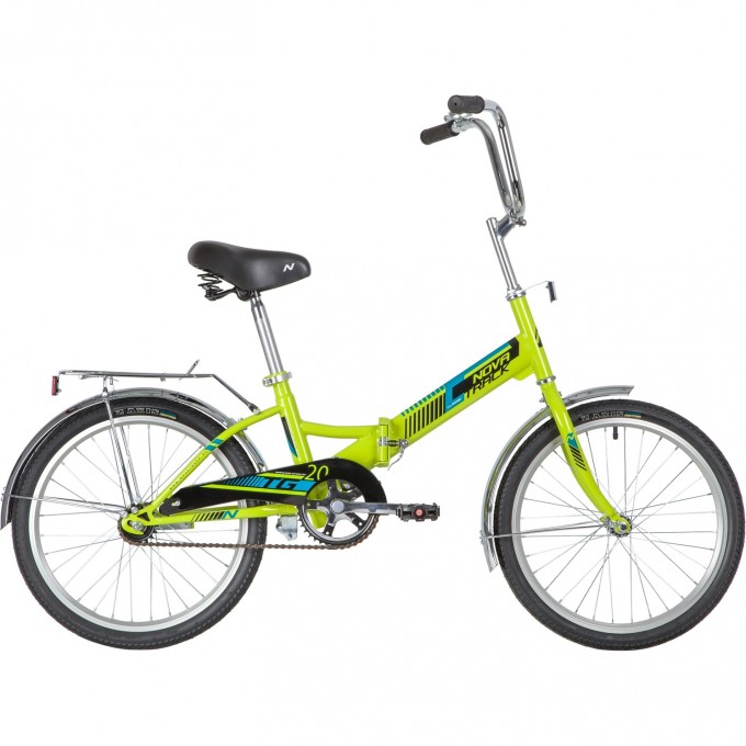 Складной велосипед NOVATRACK TG-20 CLASSIC зелёный 20FTG201.GN20 Складной велосипед NOVATRACK TG-20 CLASSIC зелёный 20FTG201.GN20