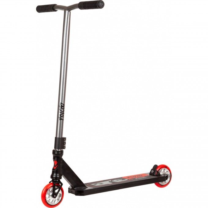 Трюковый самокат NOVATRACK PSYCHO 50/110 серебристый 110A.PSYCHOP2.SL22 Трюковый самокат NOVATRACK PSYCHO 50/110 серебристый 110A.PSYCHOP2.SL22