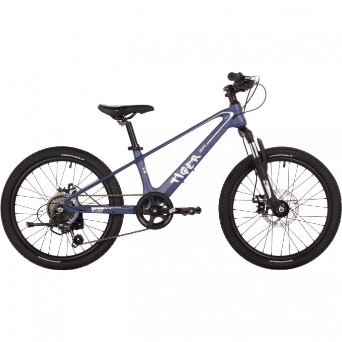 Велосипед NOVATRACK 20" TIGER PRO, голубой 20MHD.TIGERPRO.BL4 Велосипед NOVATRACK 20" TIGER PRO, голубой 20MHD.TIGERPRO.BL4
