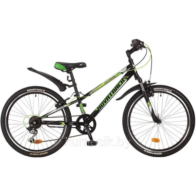 Велосипед NOVATRACK 24" EXTREME, рама 13", черный 24AHD.EXTREME.13BK4 Велосипед NOVATRACK 24" EXTREME, рама 13", черный 24AHD.EXTREME.13BK4