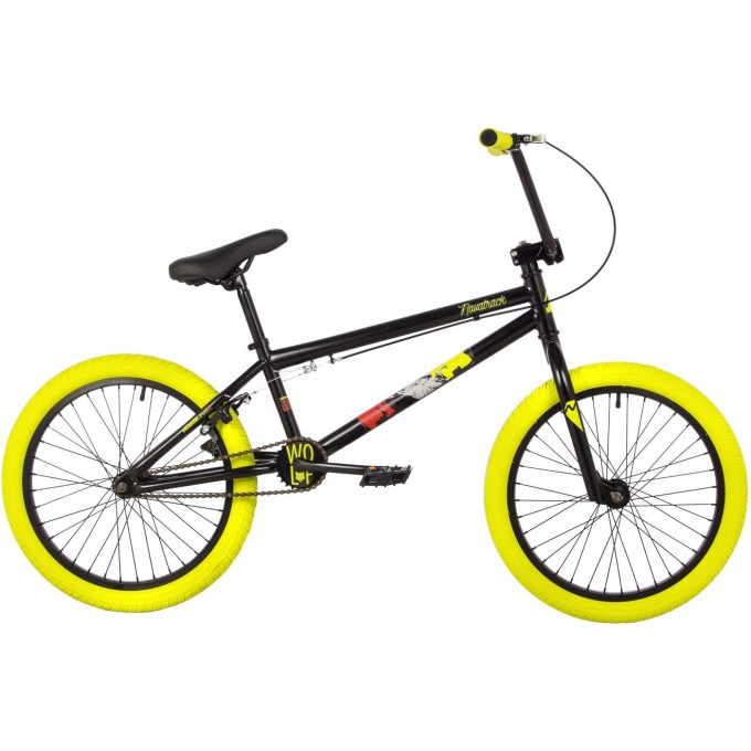 Велосипед NOVATRACK BMX WOLF 20" (2023), рама 20", черный 20BMX.WOLF.BK4 Велосипед NOVATRACK BMX WOLF 20" (2023), рама 20", черный 20BMX.WOLF.BK4