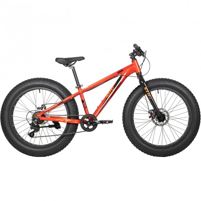Велосипед NOVATRACK FATBIKE 24" SUV терракот 24AHD.SUV.13RD22 Велосипед NOVATRACK FATBIKE 24" SUV терракот 24AHD.SUV.13RD22