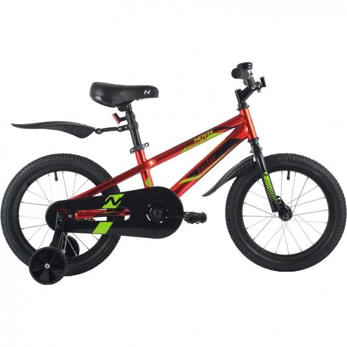 Велосипед NOVATRACK JUSTER 16” красный 165JUSTER.RD23 Велосипед NOVATRACK JUSTER 16” красный 165JUSTER.RD23