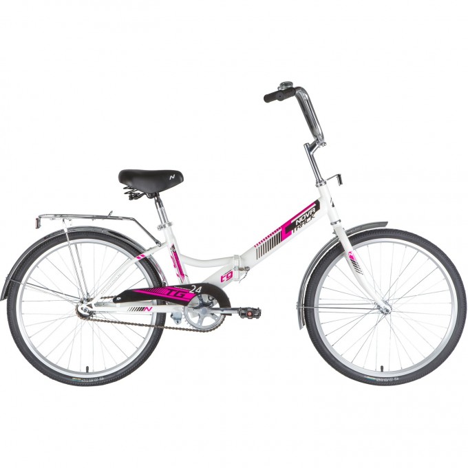 Велосипед складной NOVATRACK 24" TG-24 CLASSIC 1.0 белый 24FTG1.WT20 Велосипед складной NOVATRACK 24" TG-24 CLASSIC 1.0 белый 24FTG1.WT20
