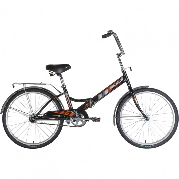 Велосипед складной NOVATRACK 24" TG-24 CLASSIC 1.0 чёрный 24FTG1.BK20 Велосипед складной NOVATRACK 24" TG-24 CLASSIC 1.0 чёрный 24FTG1.BK20