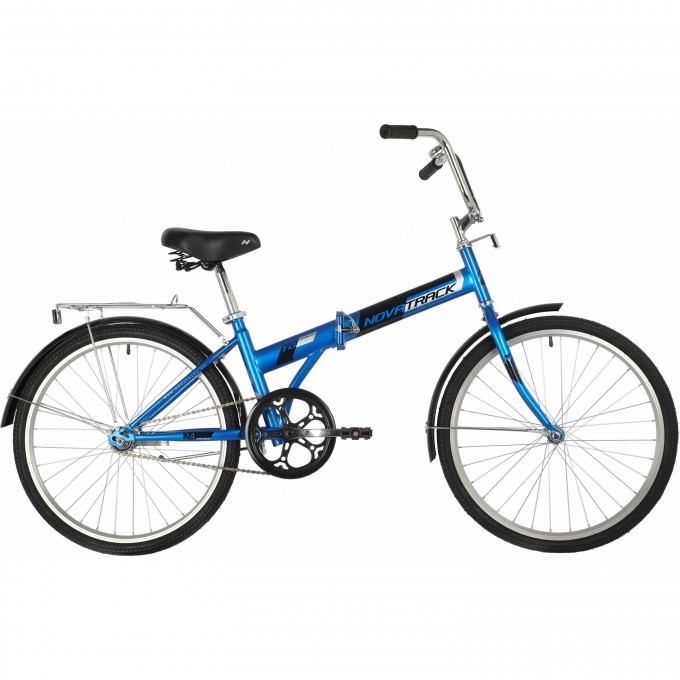 Велосипед складной NOVATRACK 24" TG-24 CLASSIC 1.1 синий 24NFTG1.BL21 Велосипед складной NOVATRACK 24" TG-24 CLASSIC 1.1 синий 24NFTG1.BL21