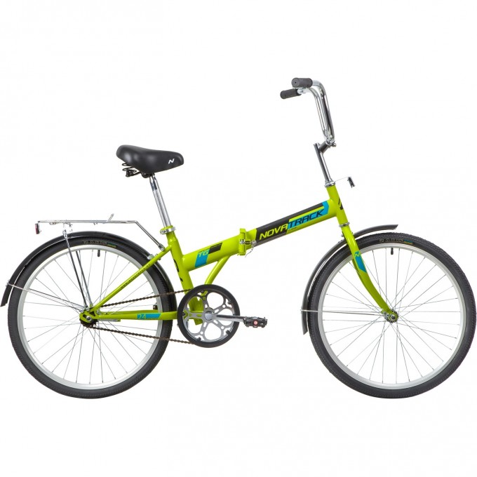 Велосипед складной NOVATRACK 24" TG-24 CLASSIC 1.1 зелёный 24NFTG1.GN20 Велосипед складной NOVATRACK 24" TG-24 CLASSIC 1.1 зелёный 24NFTG1.GN20